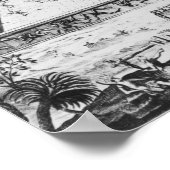 The Templo Mayor at at Tenochtitlan Poster (Ecke)