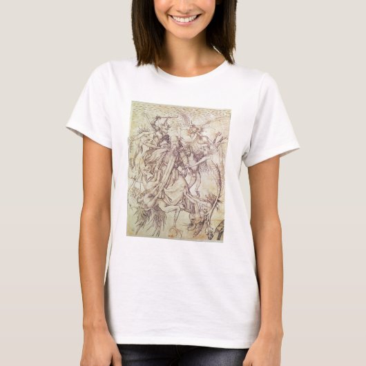 The Temptation of St. Anthony (engraving) T-Shirt (Vorderseite)