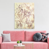 The Temptation of St. Anthony Leinwanddruck (Insitu (Wohnzimmer))