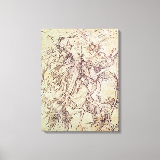The Temptation of St. Anthony Leinwanddruck (Vorderseite)