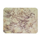 The Temptation of St. Anthony Magnet (Horizontal)