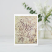 The Temptation of St. Anthony Postkarte (Stehend Vorderseite)