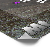 The Ten Commandments on Mt. Sinai Poster (Ecke)