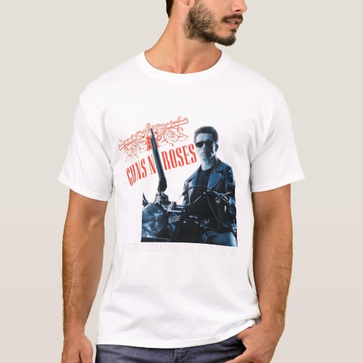 The Terminator and Guns N' Roses T-Shirt (Vorderseite)