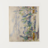 The Terrace at the Garden at Les Lauves, Cezanne Wandteppich (Vorderseite)