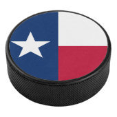 The Texan Lone Star State Flag of Texas Eishockey Puck (3/4)