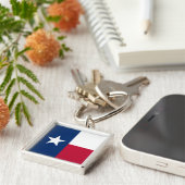 The Texan Lone Star State Flag of Texas Schlüsselanhänger (Seite)