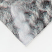 the texture of the knitted fabric with a striped p fleecedecke (Ecke)