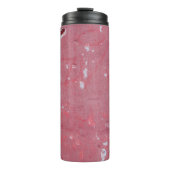 The texture of the old wall with scratches, cracks thermosbecher (Vorderseite)