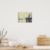 The Thames below Westminster - Claude Monet Poster (Küche)