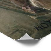 The Thankful Poor, 1894 von Henry Ossawa Tanner Poster (Ecke)