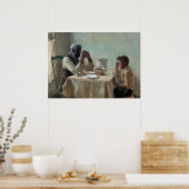 The Thankful Poor, 1894 von Henry Ossawa Tanner Poster (Küche)