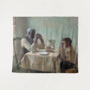 The Thankful Poor, 1894 von Henry Ossawa Tanner Wandteppich
