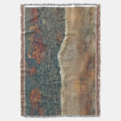 The Thaw Abstract Photographic Art Decke (Vorderseite Vertikal)