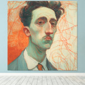 The Thin Man: Modern Expressionism Leinwanddruck (Insitu (Holzboden))