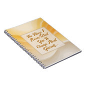 The Things I Never Want You to Change Notizblock (Rechte Seite)