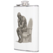 The Thinker on the Throne – Classical Charcoal Sty Flachmann (Links)