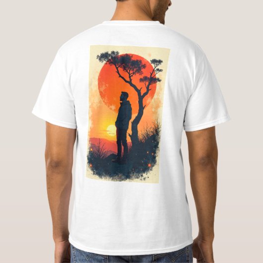 the thinking man T-Shirt (Rückseite)