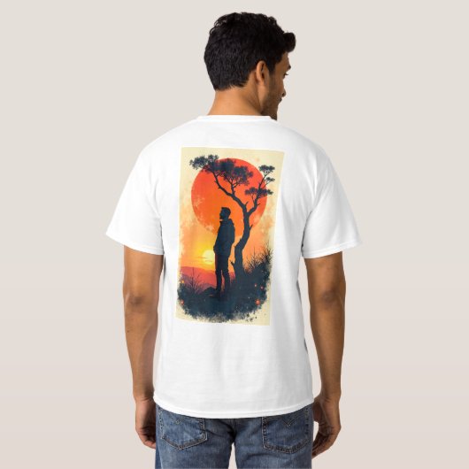 the thinking man T-Shirt (Schwarz voll)