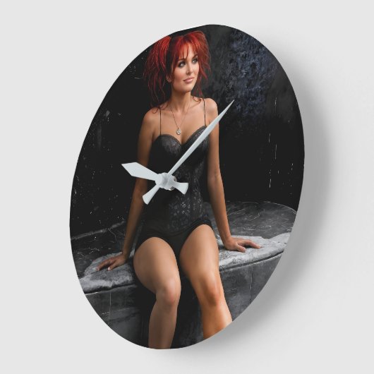 The Thinking Room clock Große Wanduhr (Winkel)