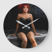 The Thinking Room clock Große Wanduhr (Vorderseite)