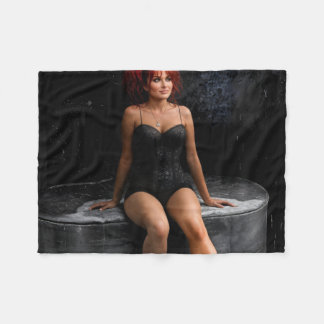 The Thinking Room fleece blanket