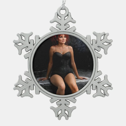 The Thinking Room snowflake ornament (Vorderseite)