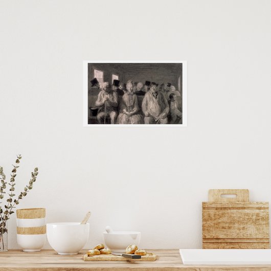 The third class carriage poster (Küche)