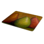 "The Three Amigos" Vibrant Pear Trio Schneidebrett (Ecke)