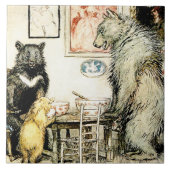 "The Three Bears" von Arthur Rackham Fliese (Vorderseite)