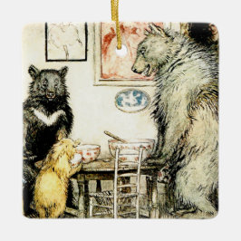 "The Three Bears" von Arthur Rackham Keramikornament