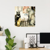 "The Three Bears" von Arthur Rackham Poster (Heimbüro)