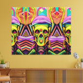 The Three Cyborg Problem Leinwanddruck (Insitu (Wohnzimmer))