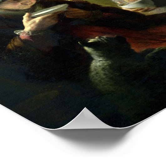 The Three Gossips Poster (Ecke)