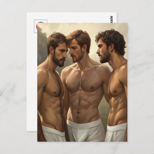 The Three Graces: A Quiet Encounter Postkarte (Vorne/Hinten)