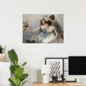 The Three Graces von Édouard Bisson - Poster (Heimbüro)