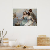 The Three Graces von Édouard Bisson - Poster (Küche)