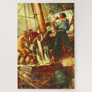 "The three-masted schooner Ada Barker" Puzzle