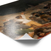 The Three of May by Francisco de Goya Fotodruck (Ecke)