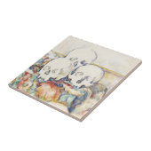 The Three Skulls von Paul Cézanne Classic Malerei Fliese (Seite)