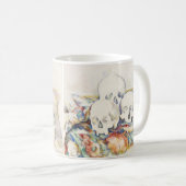 The Three Skulls von Paul Cézanne Classic Malerei Kaffeetasse (VorderseiteRechts)