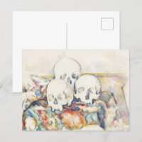 The Three Skulls von Paul Cézanne Classic Malerei