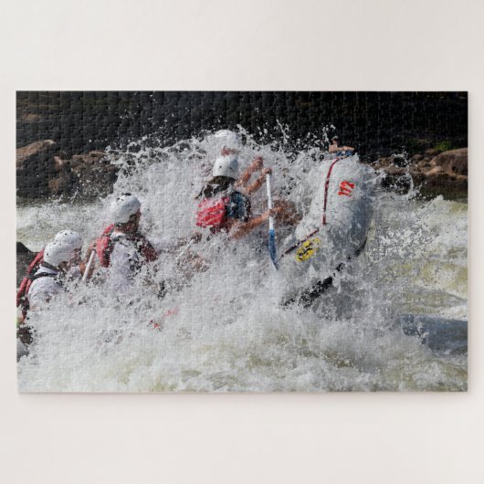 The Thrill of Whitewater Rafting 20 x 30 Puzzle (Horizontal)