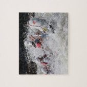 The Thrill of Whitewater Rafting 8 x 10 Puzzle (Vertikal)