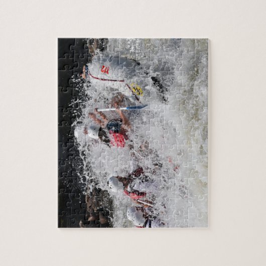 The Thrill of Whitewater Rafting 8 x 10 Puzzle (Vertikal)