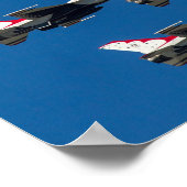 The Thunderbirds Poster (Ecke)