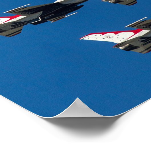 The Thunderbirds Poster (Ecke)