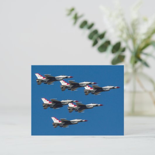 The Thunderbirds Postkarte (Stehend Vorderseite)