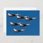 The Thunderbirds Postkarte (Vorne/Hinten)