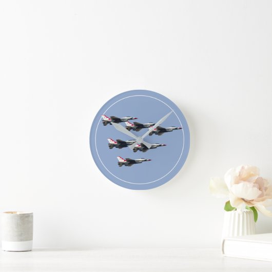 The Thunderbirds Runde Wanduhr (Zuhause)